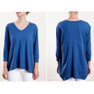 WILT 3/4 slv shrunken b/f longer back in royal Size S